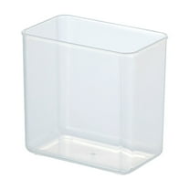 Kitchen Cabinet Door Storage Box,Clear Self Adhesive Wall Mounted Storage Box,Refrigerator Side Door Box Wardrobe,Bathroom,Refrigerator Small Items Organizer Storage Box 1 pc