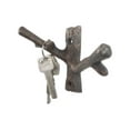 thumbnail image 4 of Handcrafted Model Ships K-9128-rc 5 x 2 x 3.5 in. Rustic Copper Cast Iron Forked Tree Branch Decorative Metal Double Wall Hooks, 4 of 5
