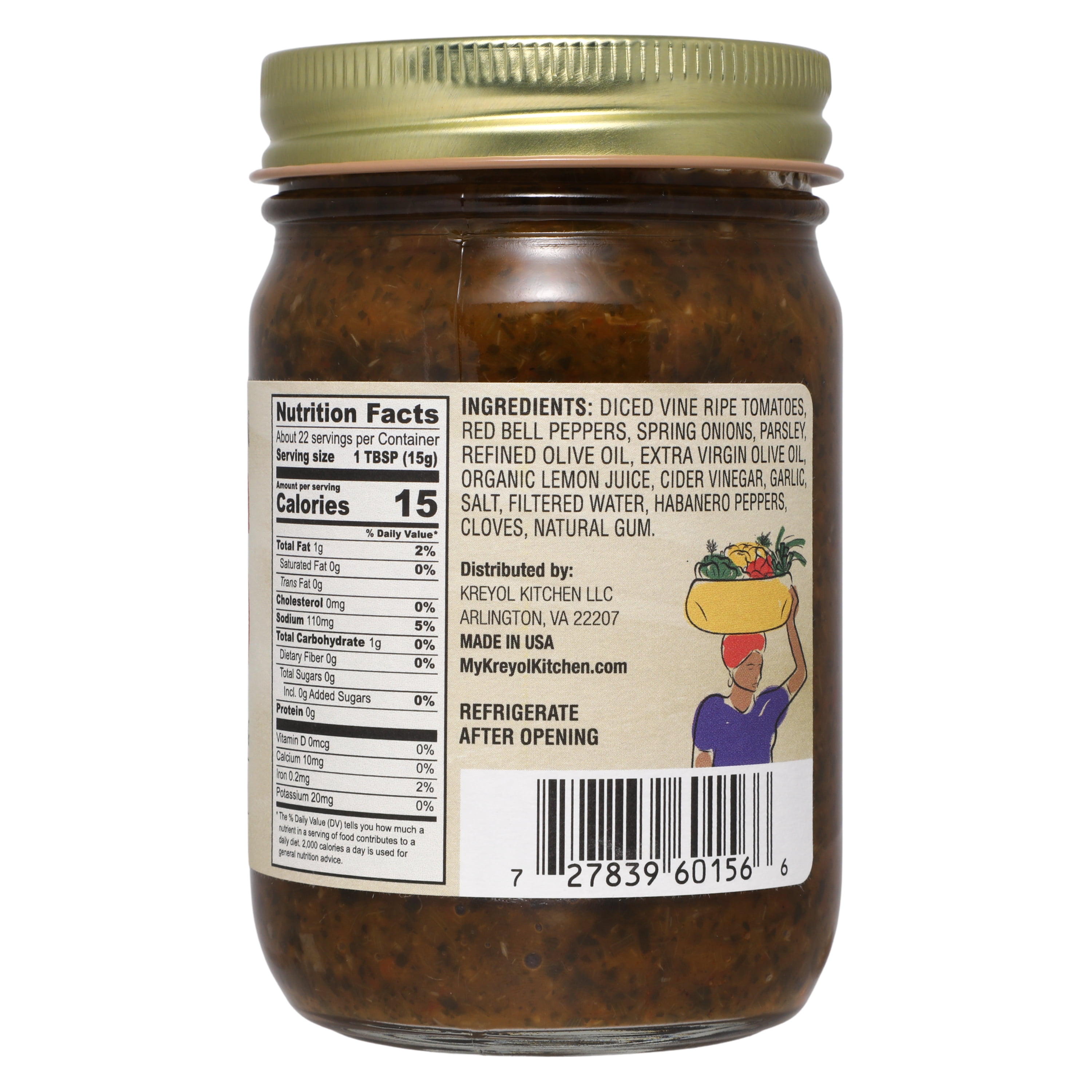 Kreyol Kitchen Haitian EPIS (Spicy) All- Purpose Marinade, Cooking Base and Seasoning