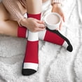 thumbnail image 6 of Mens Womens North Carolina Flag Hiker Cushion Crew Socks, 6 of 7