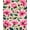 Pink, Pattern 4, variant on ODIKA 4'x6' Machine Washable Non-Slip Area Rug, Ornate Vintage Botanical with Repeating Floral Scrolls and Leafy Filigree High Traffic Rug, Pink, 218559