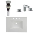 thumbnail image 1 of American Imaginations 30.75-in. W 3H8-in. Ceramic Top Set In White Color - Overflow Drain Incl. AI-33341, 1 of 9