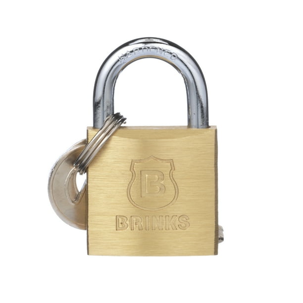 Brink's 30mm Keyed Solid Brass Padlock