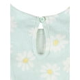 thumbnail image 5 of Modern Moments By Gerber Toddler Girl Ribbed Ruffled Romper, (12 months - 5T), 5 of 8