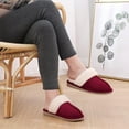 thumbnail image 3 of Women's Fuzzy Memory Foam Slippers Fluffy Winter House Shoes Indoor and Outdoor, 3 of 13