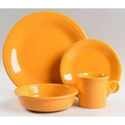 Fiestaware 4 Piece Placesetting Butterscotch