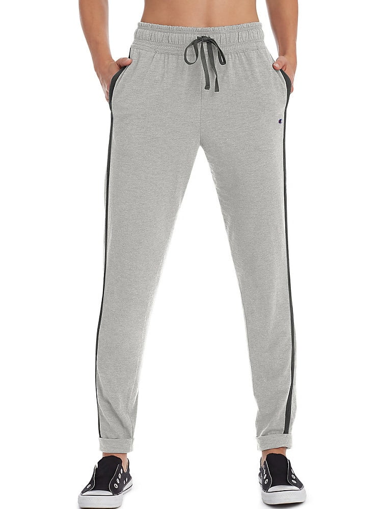champion women's jersey joggers