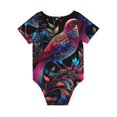 thumbnail image 6 of Rocae Artistic Colorful Bird for Baby Cotton Short-Sleeve Bodysuits for Unisex Onesies Bodysuit-18 Months, 6 of 7