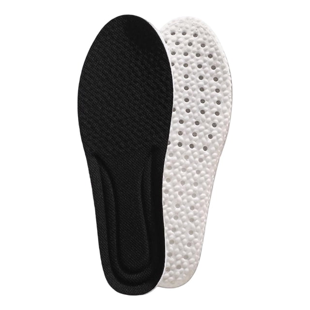 Plantillas para zapatos jinwen Espuma viscoelástica Absorción de golpes Negro Plantillas Deportivas