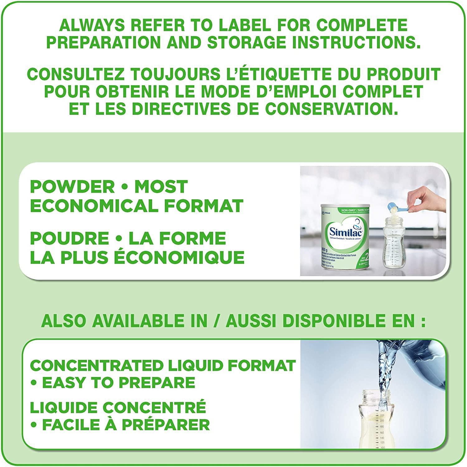 Similac Step Calcium-Enriched Non-GMO Baby Formula, Powder