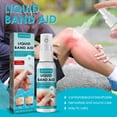 thumbnail image 2 of Jaysuing impermeable líquido curita Spray protección de heridas película Invisible impermeable transpirable cuidado Spray,1 piezas, 2 of 8