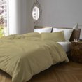 thumbnail image 4 of 100% Organic Cotton Wrinkle Resistant Solid Duvet Set, 4 of 7