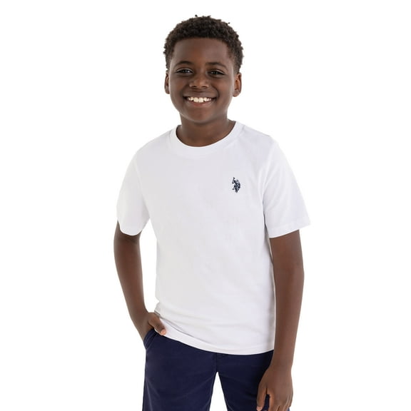 U.S. Polo Assn. Boys Crewneck T-shirt, Sizes 4-18