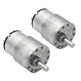 thumbnail image 1 of Paquete De 2 Cola 37GB-520 12V 35RPM Motor De Engranajes CC Reemplazo de caja de cambios eléctrica, 1 of 5