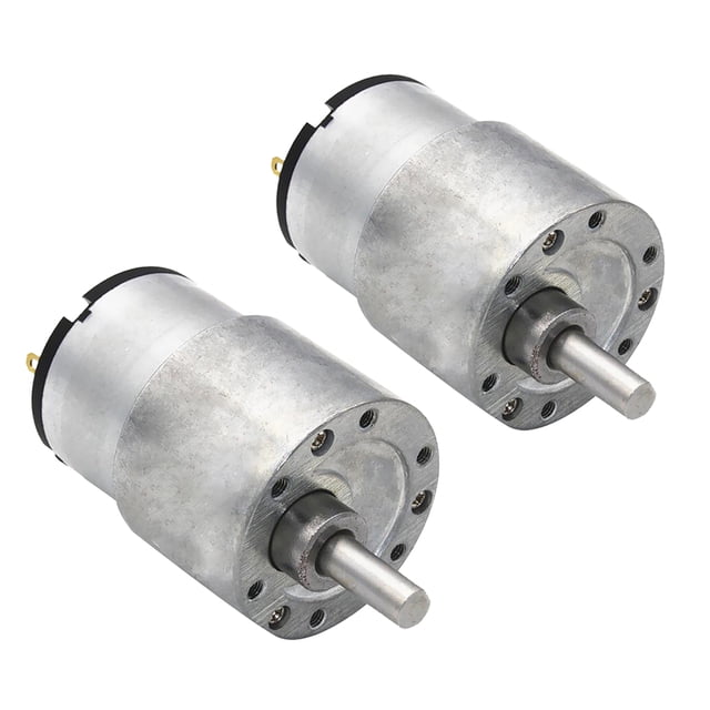 Paquete De 2 Cola 37GB-520 12V 35RPM Motor De Engranajes CC Reemplazo de caja de cambios eléctrica
