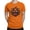 Burnt Orange, variant on Dancing Skeleton Pumpkin Halloween Graphic - Men's T-shirt