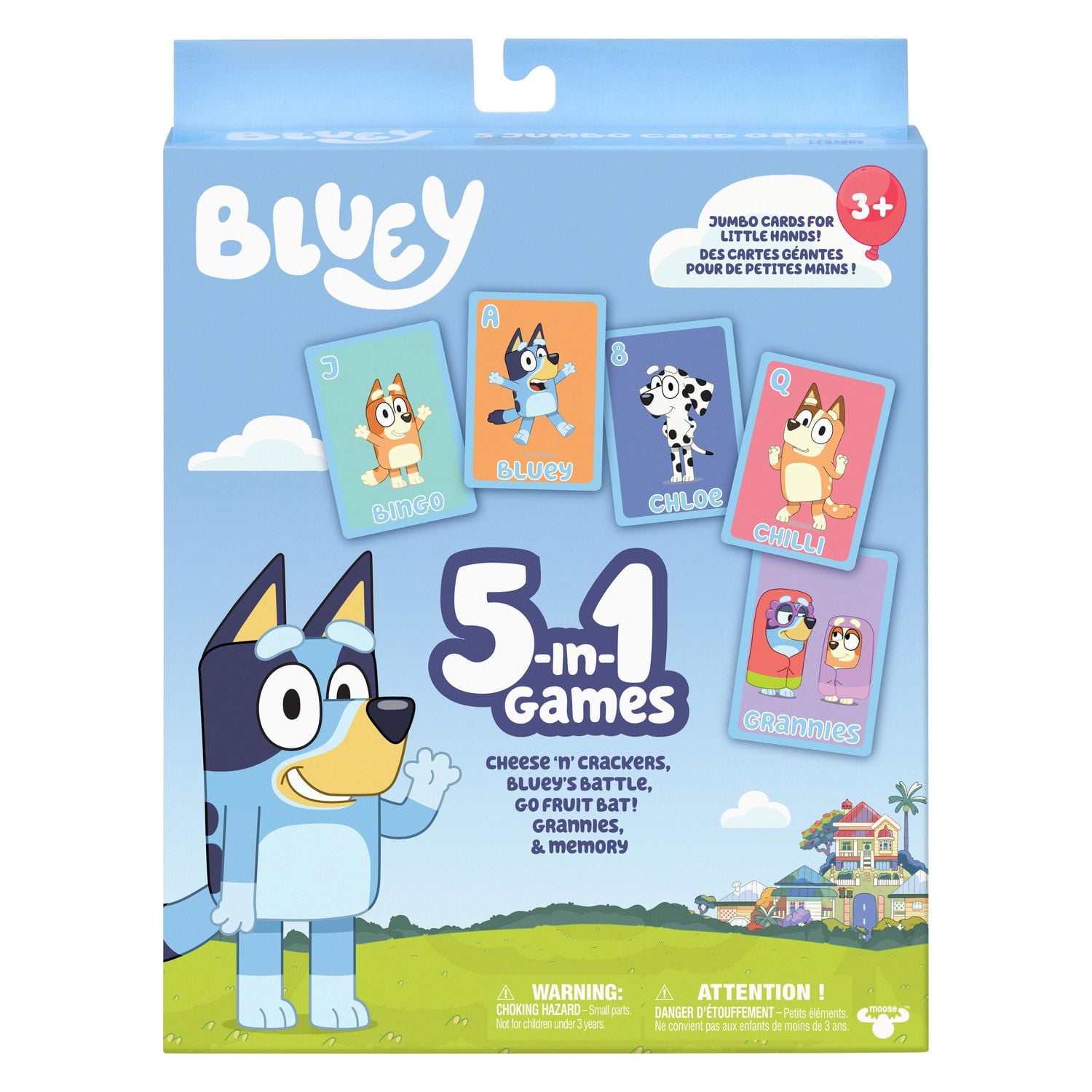 Bluey 5-in-1 Card Games Set - Walmart.ca