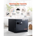 thumbnail image 5 of Black 12 Towel Warmer 1.76 Gal, Portable Heating Cabinet for Spa/Salon, 5 of 9