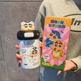 thumbnail image 4 of Taza termo Crayon Shin-chan para niños y niñas 2025 nueva taza de agua para estudiantes de alto aspecto olla de acero inoxidable taza con pajita para niños, 4 of 5