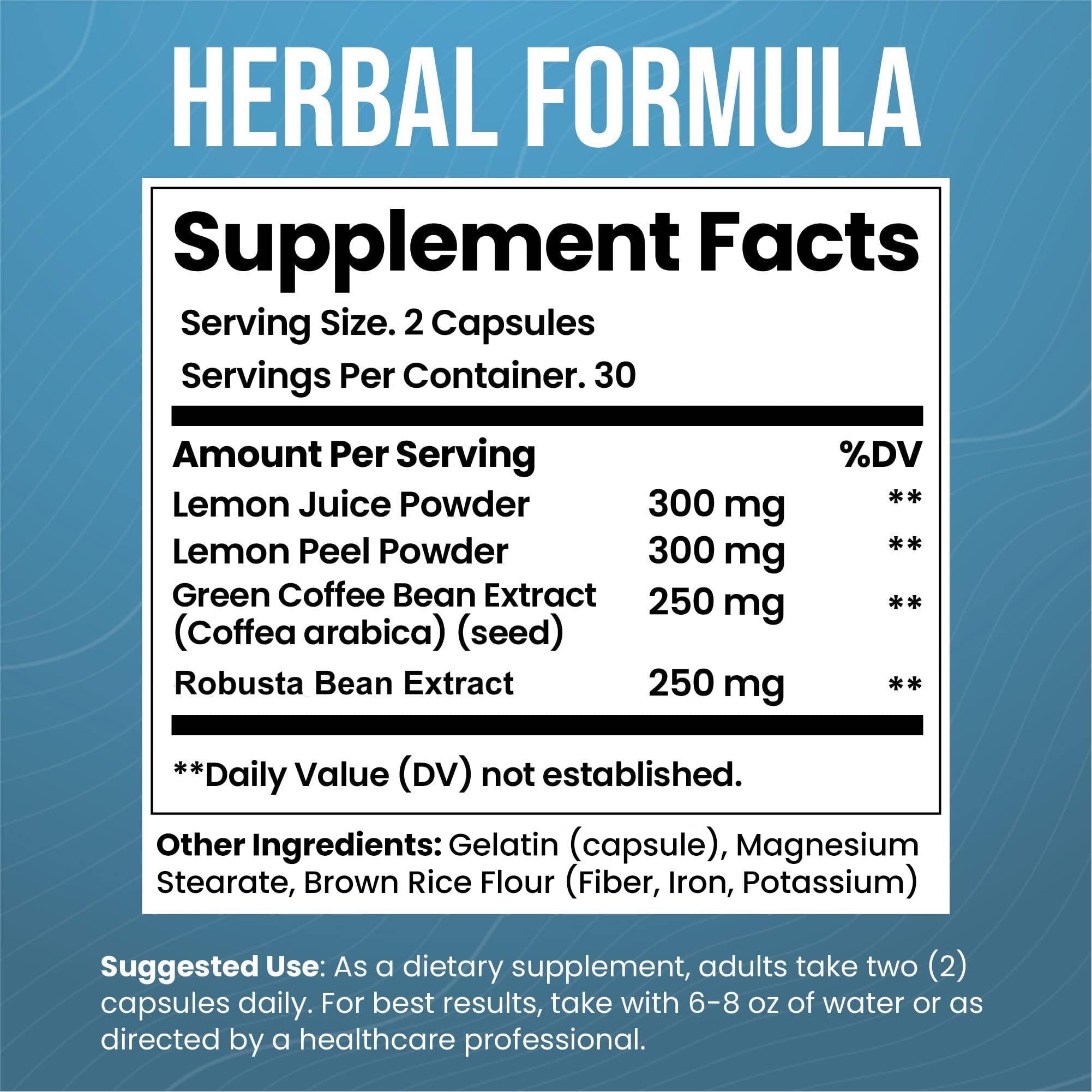 Citruna Lemon & Coffee Fat Burner