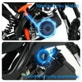 thumbnail image 4 of FONA 49cc 2-Stroke Dirt Bike for Kids 8-12, 25mph Mini Motorcycle with Dual Disc Brakes, Multi Terrain Tires, Suspension & Soft Seat Black, 4 of 7