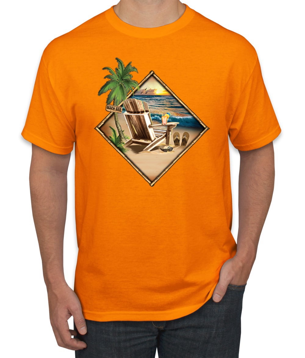 Wild Bobby, Paradise Found Beach Chilling Pop Culture Men's Graphic T