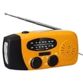 thumbnail image 3 of Msgweeeg Emergency Weather Radio Solar Hand Crank AM FM WB Portable Radio with Flashlight 2000mAh Power Bank for Phone Charging Camping Hurricane Kit, 3 of 9