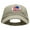 Putty, variant on Patriotic Pig Embroidered Low Profile Dyed Cotton Twill Cap - Black OSFM