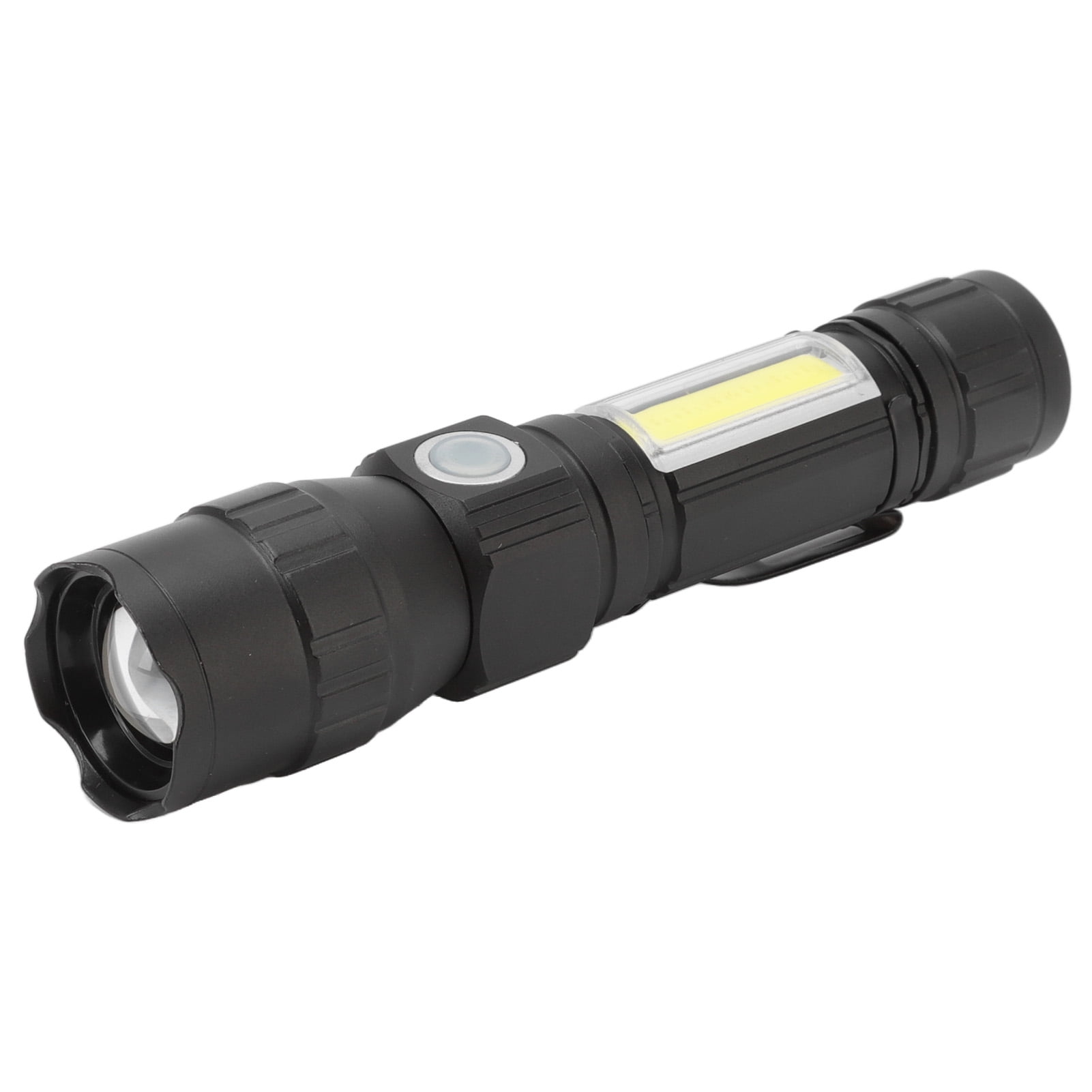 Flashlight, USB LED Flashlight Easy Carrying Aluminum Alloy Small Size
