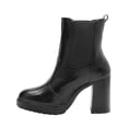 thumbnail image 4 of Botin Para Mujer Greenlove® Tacon Ancho Alto Color Negro negro 25, 4 of 8