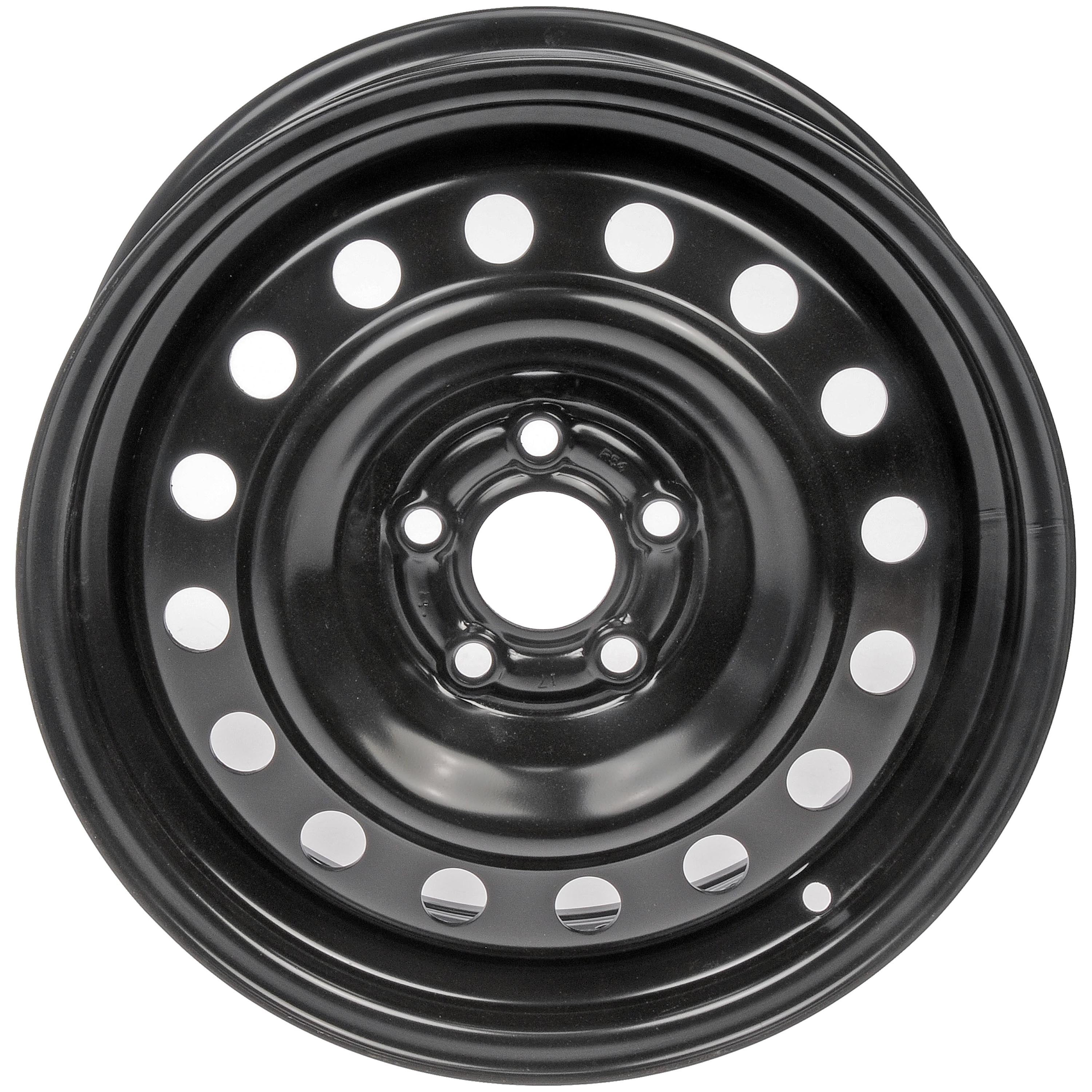 Dorman 939-275 15x6 inch Steel Automotive Rim, 5x100, for Specific Chrysler Models, Black