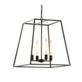 thumbnail image 7 of JONATHAN Y Hutson 4-Light 21" Iron Modern Angled LED Chandelier, Black, JYL9534A, 7 of 7