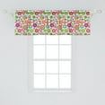 thumbnail image 2 of Ambesonne Easter Window Valance, Colorful Camomiles, 54" X 18", Multicolor, 2 of 3