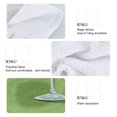 thumbnail image 2 of Yayeee Kitchen Hanging Hand Towels Set of 2 with Loop Bathroom Absorbent Tie Towel, Green Martini Glass, 2 of 7