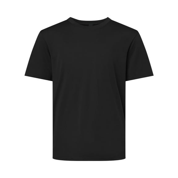 AllPro 48000Y Pro-Lock Youth Performance T-Shirt-Black-XS