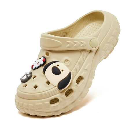 

HOBIBEAR Kids Garden Clogs Boys Girls Cartoon Beach Slipper Sandals Water Shoes(Toddler/Little Kid/Big Kid)