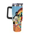 thumbnail image 3 of Animaniacs 40 Oz Tumbler with Handle And Straw, Stainless Steel Double Wall Vacuum Insulated Coffee Cup Travel Mug for Gym, Outdoors, Commute, Work, 3 of 8