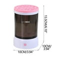 thumbnail image 3 of Automatic Spinning Makeup Brush Cleaner Machine with USB Power, Large Capacity for All Brush Sizes, Compact Design for Travel, Includes Dustproof Storage & Drying Function - Model HZS-888, 3 of 5