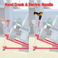 thumbnail image 4 of LZBEITEM Lawn Mower Lift Jack - 882 lbs Capacity for Tractors and Zero Turn Lawn Mowers, 4 of 10