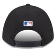 thumbnail image 4 of Men's New Era  Black New York Mets Player Replica 9FORTY Adjustable Hat, 4 of 6
