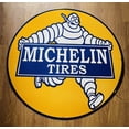 thumbnail image 2 of Michelin Tires Vintage Enamel Advertising Porcelain Sign, 2 of 4