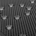 thumbnail image 2 of J&V TEXTILES Shower and Bathtub Mat, 36x17, Long Double Foam Bath Tub Floor Mats with Suction Cups and Drainage Holes, Machine Washable and Soft on Feet, Bathroom and Spa Accessories Black, 2 of 9