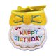 thumbnail image 1 of Sombrero de cumpleaños para mascotas Yuarrent Amarillo 6 pulgadas, 1 of 6