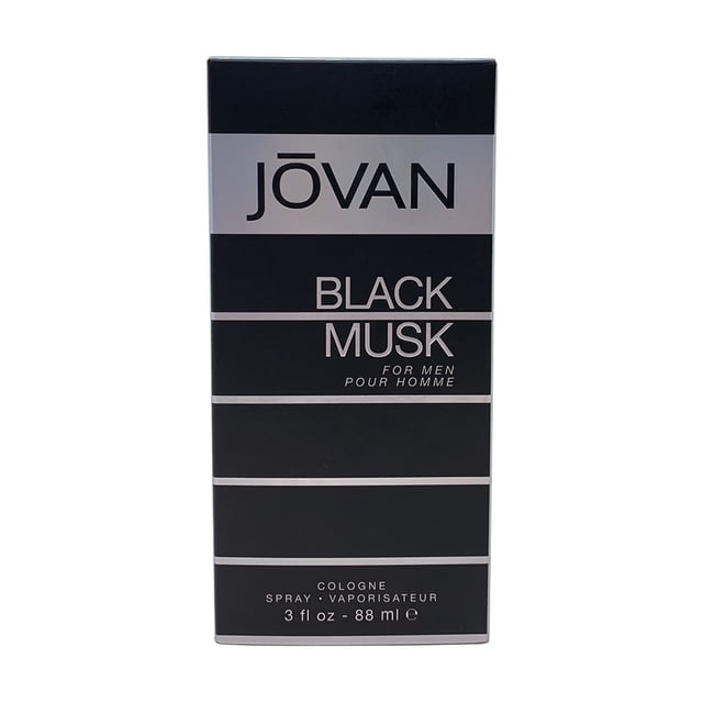 Colonia en aerosol Perfume Jovan Black Musk, 90 ml, para hombre