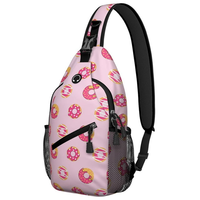 Sac à Dos de Voyage Léger en Forme de Beignet, Beignet, Gâteau, Café, Multifonction Durable
