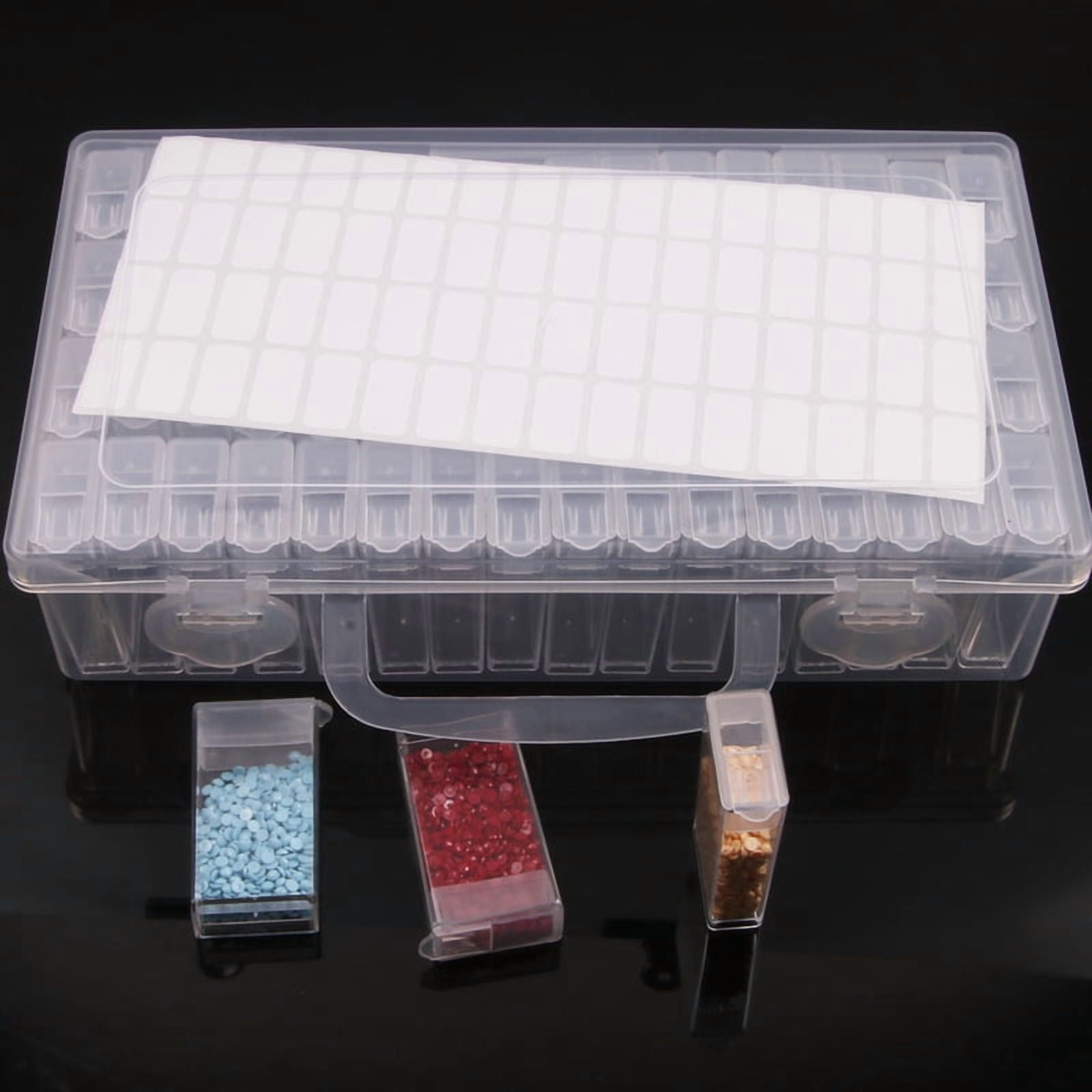 5D DIY Diamond Painting Tools Accessories Storage Box Container Diamond Embroidery Accessories Drill Box Mosaic Container Case