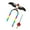 50CM swallow, variant on Fishing Rod Dynamic Wing Kites for Garden Long Tail Dynamic Kites Outdoor Kites Flying Toy Best Gift for Family Gathering
