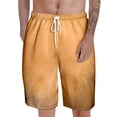 thumbnail image 7 of Toimothcn Casual Shorts For Men Funny Dog Printed Shorts Stretchy Waist Drawstring Soft Breathable Homewear Shorts Suitable For Sleepwear, 7 of 7