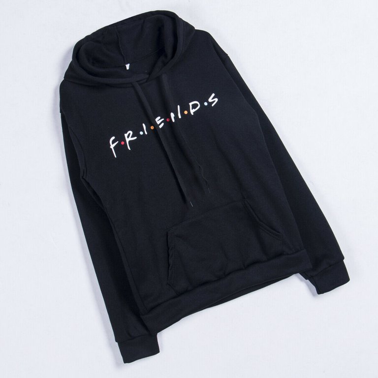 Couple Mens Womens Girls FRIENDS Print Hoodie Hoody Sweatshirt