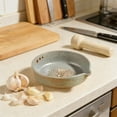 thumbnail image 4 of Birdeem Handmade Garlic Grater Bowl for Herbs,Ceramic Kitchen Tool with Integrated Shredder for Grating Garlic and Chopping Herbs,Easy To Clean Multifunctional Prep Bowl, 4 of 7